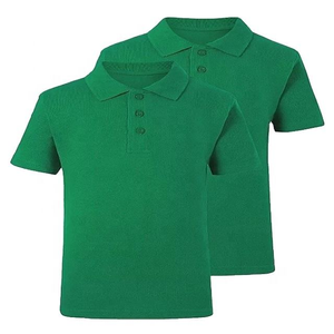 เสื้อโปโลนักเรียนชายระดับมัธยม OEM ผ้าถัก 100% ผ้าฝ้าย สีและโลโก้สั่งทำได้ ขนาดสั่งทำได้ ระยะเวลาผลิตตัวอย่าง 7 วัน - Product Image 4