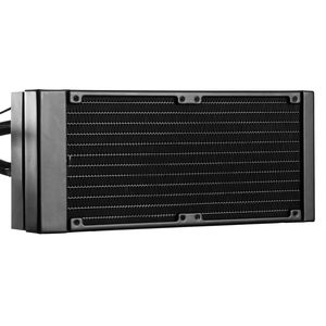 3 ventole PWM da 120 mm con pompa, display LCD da 2,1 piedi, ventola di raffreddamento CPU nera, dissipatore a liquido AIO per CPU, 2200 giri/min max, senza dissipatore di calore - Product Image 3