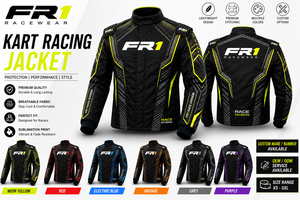Custom Kart <b>Racing</b> <b>Jacket</b> Sublimated Motorsport <b>Jacket</b> OEM Logo FR1 - Product Image 5