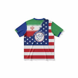 Unisex V-Neck <b>Soccer</b> Jersey 100% Polyester Flag Print Moisture Wicking Short Sleeve Regular Fit Summer Anti-Bacterial Quick Dry - Product Image 3