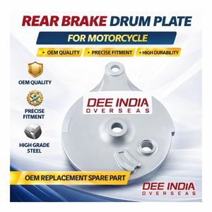 Placa de Tambor de Freno Trasero para Motocicleta |   Conjunto de Placa Trasera de Freno |   Repuesto Original de Fabricante - Product Image 2