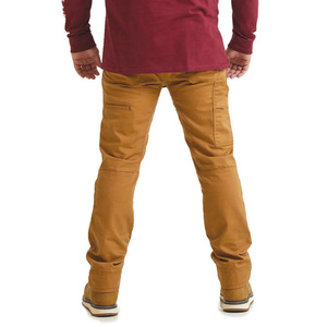 Pantalones de Trabajo de Algodón Marrón para Hombre, Resistentes a la Abrasión, con Bolsillos, para Uso Industrial - Product Image 2