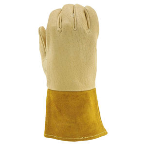 Guantes de Soldadura Ligeros de Cuero, Duraderos, Resistentes, Cómodos, Diseño Personalizado, Talla Única, Material de Primera Calidad, Guantes de Seguridad de Tendencia - Product Image 2