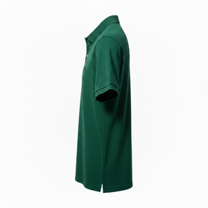 Ensemble polo et short pour homme, tenue décontractée d'été, respirant, tricoté, 240g, imprimé numérique, couleur unie, style sportif - Product Image 2