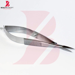 กรรไกรตัดเล็บสปริงแอคชั่นปักลายแบบใหม่ปี 2026 คมพิเศษ โค้งรัสเซีย สำหรับตกแต่งเล็บและตกแต่งคิ้ว - Product Image 2