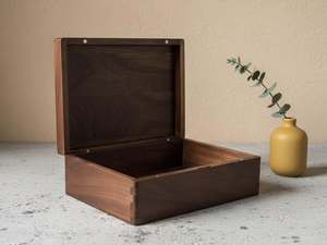 Boîte en bois artisanale avec calligraphie arabe et motif de lanterne, rangement de luxe pour la décoration intérieure, cadeau, mariage, fête, Ramadan, Aïd - Product Image 5