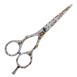 Tijeras de Peluquería Profesionales con Diseño Único de Estampado Animal, Tijeras de Peluquero con Patrón Personalizado para Diestros, 6 Pulgadas, Acero Inoxidable, para Salón de Belleza - Product Image 4