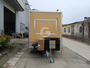 Remolque de Comida Móvil YITUO FS550 Totalmente Equipado, con Rastreo GPS, Estructura de Aluminio, Certificado ISO/CE, para Servicio de <span class=keywords><strong>Pizza</strong></span>, Café y Comida Rápida - Product Image 5