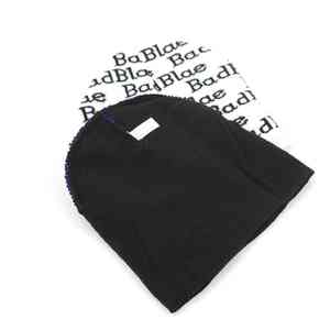 custom American New Colored Knit <b>Cap</b> Letter Jacquard Autumn Winter Warm Plain Beanie Hat <b>cap</b> - Product Image 4