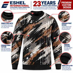 ผู้ผลิตเสื้อผ้าแบบซับลิเมชั่น รับผลิตแบบ OEM สำหรับผู้นำเข้าต่างประเทศ ผลิตแบบ ODM ตามสั่งสำหรับแบรนด์ส่วนตัว 100% - Product Image 1