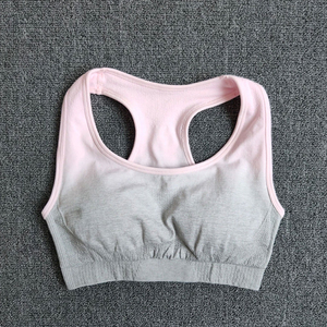 Sujetador Deportivo Rosa para Mujer, Cuello Redondo, Ropa Deportiva, Sujetador de Gimnasio para Mujer - Product Image 2