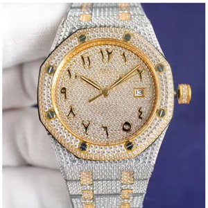 Montre de Luxe Premium pour Homme en Quartz avec Diamants Moissanite Sertis - Product Image 2