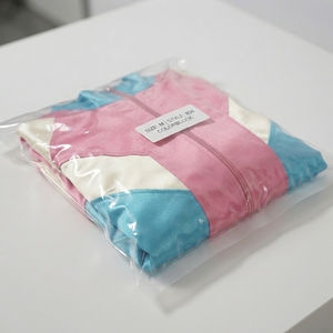 Survêtement femme color block à manches longues avec fermeture éclair, style sportif, rose, bleu, jaune, en polyester, pour le printemps - Product Image 6
