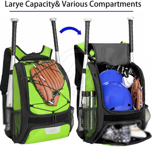 Nueva Solución de Transporte de Equipo Deportivo para Jugadores, Bolsa de Béisbol Duradera y Cómoda con Gran Espacio y Cierre Suave - Product Image 3