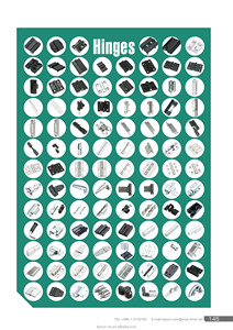 HL-200-1 công nghiệp phần cứng kim loại cửa chết đúc nhiệm vụ nặng nề tủ điện SS thép không gỉ bản lề - Product Image 6