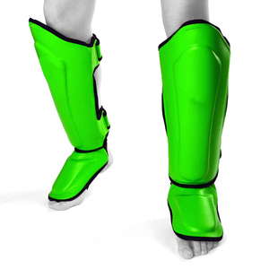 Boxing and MMA Protective Shin Guards and Pads with Leather/PU Material High Quality Wholesale Price From Factory - Product Image 4