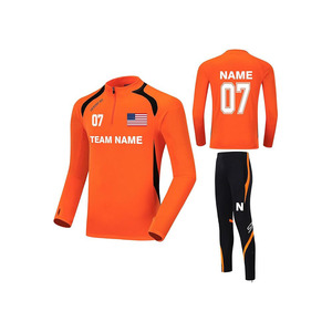 Custom Men and Women Tracksuit <b>Athletic</b> Tracksuit Personalized Soccer Jersey Training Suit with Name Team Number Logo - Product Image 1