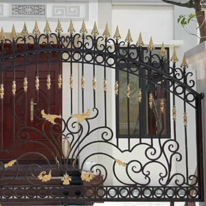 Cercas Metálicas Decorativas de Acero Premium para Privacidad, con Hierro Forjado, para Seguridad en Exteriores y Protección de Jardines - Product Image 5