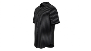 Maillot de baseball sportif pour homme à manches courtes, boutonné sur le devant, en tissu léger et respirant, idéal pour l'uniforme d'équipe - Product Image 4