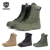 OEM Hongkai Vanguard Vente en gros d'usine SWATBoot Bottes de cheville hautes Chaussures d'extérieur Bottes de randonnée haut de gamme Bottes tactiques dans la jungle