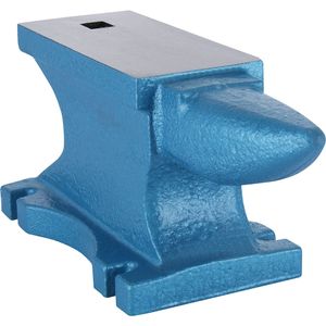 Incudine in Ghisa a Corno Singolo da 55 Libbre per Fabbroia e Oreficeria, Incudine Robusta a Corno che Resiste a Colpi Forti, Colore Nero - Product Image 1