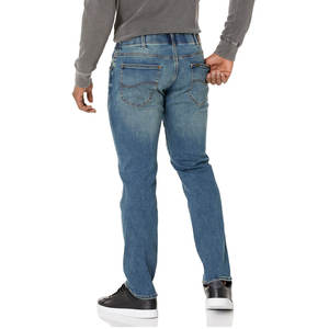 Pantalones Vaqueros de Mezclilla para Hombre con Diseño Minimalista |   Adecuado para líneas de ropa de calle, diaria y de estilo de vida - Product Image 3