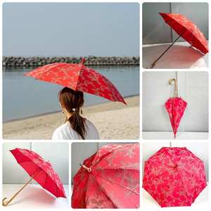 Vente en gros parasol imprimé japonais protection UV extérieur de haute qualité léger hydrofuge design personnalisé portable - Product Image 5