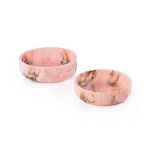 Vente directe d'usine, bols en résine pour chocolat, résine alimentaire, plateaux en résine durables, grands bols ronds pour salade, assiettes de décoration de mariage - Product Image 2