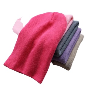 Automne et hiver chapeau en laine imperméable pour hommes chapeau tricoté Simple polyvalent avec protection des oreilles chaude couleur unie pour les femmes - Product Image 6