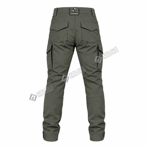 Men Tactical Pants Ripstop <b>Cargo</b> Trousers Multi Pocket Outdoor Workwear Quick Dry <b>Stretch</b> Utility Hiking Pants - Product Image 5