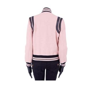 Chaqueta universitaria de alta calidad para hombre, Mangas de cuero bordadas, chaqueta universitaria de béisbol personalizada, lana 100%, Letterman Varsity de moda - Product Image 2