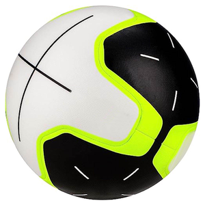 Ballon de football CORE FIELD blanc, noir, vert néon, taille 5, cousu à la main, durable, écologique, pour entraînement et matchs - Product Image 5