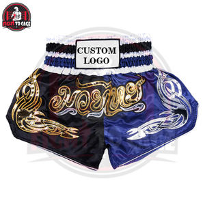 Shorts de combat en polyester 100% respirant, léger et extensible, imprimé, pour la boxe et les arts martiaux, nouvelle arrivée, meilleure qualité, Muay - Product Image 2