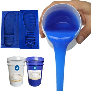 Grande fornitura RTV2 per uso alimentare liquido Silicone gomma materia prima per la colata resina siliconica gesso cemento candela stampo artigianale - Product Image 5