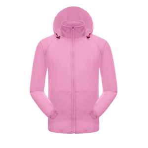 เสื้อแจ็คเก็ตไนลอนกันหนาวน้ำหนักเบาพิเศษ ป้องกันรังสียูวี ซิปด้านหน้า สำหรับทุกเพศ กันลม กันน้ำ ระบายอากาศได้ดี ผลิตจากผ้าไม่ถักทอ - Product Image 4