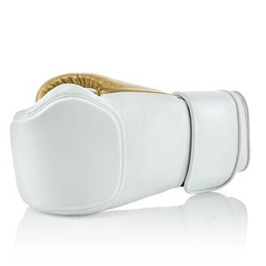 Gants de boxe et d'arts martiaux professionnels en cuir pour hommes, haute qualité, logo personnalisé, évacuation de l'humidité, fermeture à lacets avec poignet en Velcro - Product Image 5