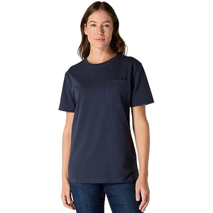 T-shirts décontractés pour femmes à coupe fluide, col rond, en mélange de coton, respirants et écologiques, idéaux pour l'été – Vente en gros - Product Image 1