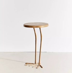 Cobra Sculpture Drink <b>Table</b> with Round Metal Top Unique Snake Accent Side <b>Table</b> Artistic Cocktail <b>Table</b> for Living <b>bar</b> Lounge - Product Image 2