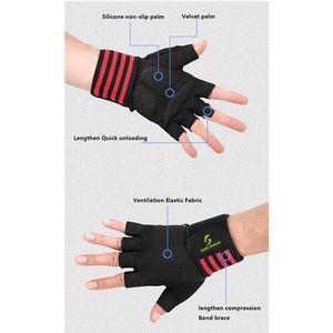 Guantes de Fitness antideslizantes, transpirables, para entrenamiento, novedad de 2021 - Product Image 3