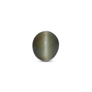 Natural Catseye Cabochon 3.25 Carat Loose Gemstone for Fine Jewelry - Product Image 1