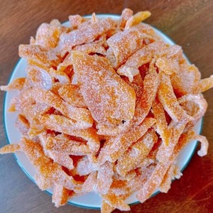 Tranches de Zeste de Mandarine Confites (Chenpi) Séchées pour Boissons, Thés et Transformation Alimentaire - Product Image 3