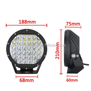 Accesorios para Camiones Más Potentes, Luz Antiniebla LED de 12V 24V, Focos LED de 8 Pulgadas, Luces de Conducción LED de 8'' y 160W - Product Image 6