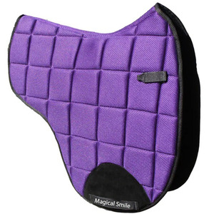 Almohadillas de Silla de Montar de Alta Calidad con Flujo de Aire, Almohadilla de Lujo para Salto, Color Morado - Product Image 1