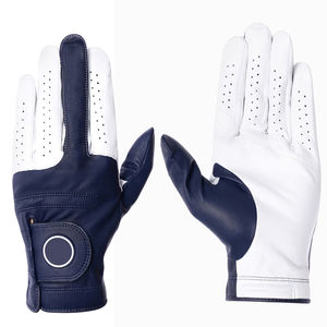Guantes de Golf Antideslizantes, Transpirables, con Cierre de Velcro, Diseño Texturizado Azul para Mayor Agarre y Comodidad, Precio Económico, OEM - Product Image 3