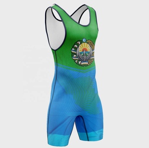 Combinaison de lutte personnalisée TriPro Sports pour homme, sublimation frontale, une pièce, séchage rapide, extensible, 100 % polyester 160g, arts martiaux - Product Image 2