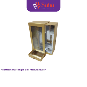 Cajas Rígidas de Papel Kraft Biodegradable con Laminación Mate, Hechas a Mano, Reciclables, Personalizables, con Estampado en Relieve y Lámina Dorada, OEM - Product Image 3
