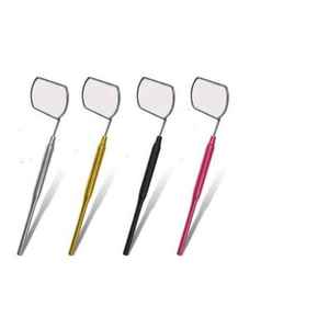 Espejos de Pestañas Redondos de Acero Inoxidable Iluminados al por Mayor, Espejos de Inspección de Pestañas y Maquillaje en Forma de Corazón con Logotipo Personalizado - Product Image 4