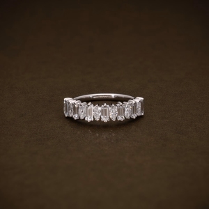 Wholesale Moissanite <b>Eternity</b> <b>Rings</b> Bulk Supplier Factory Direct 925 <b>Silver</b> Gold D VVS Lab Grown OEM Claw Setting Wedding - Product Image 1
