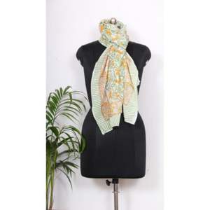 Paréo magnifique et doux à imprimé floral, tenue de plage sexy, sarong en pur coton imprimé à la main, belle robe paréo, sarong imprimé. - Product Image 3