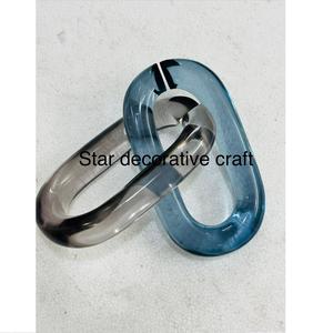 Liens de chaîne en résine DIY, chaîne décorative en résine, chaînes en résine pour artisanat, chaîne en résine colorée, chaîne de rideau en résine, chaîne suspendue en résine - Product Image 4